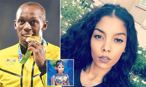 Olympian Usain Bolt Two Timed Girlfriend And Asked Her For A Threesome Daily Mail Online