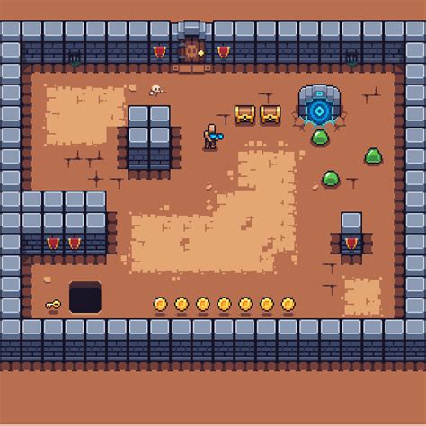 Pixel Roguelite Asset Pack By Moose Stache Pixel Art Design Pixel