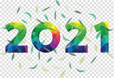 2021 Happy New Year 2021 New Year Logo Symbol Meter Teal