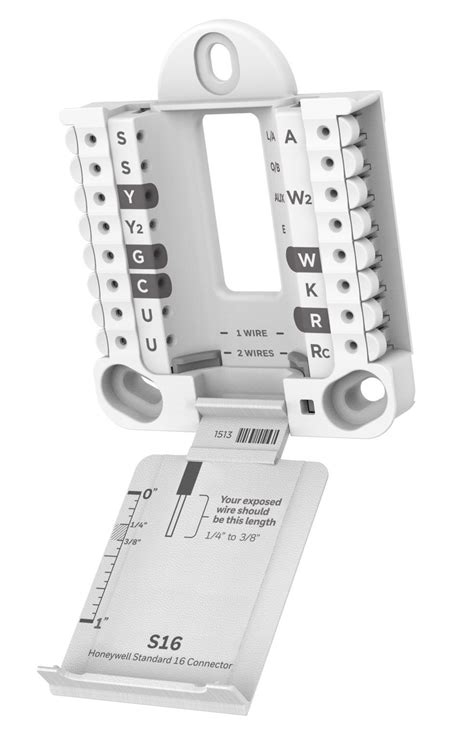 Honeywell thermostat connection is generic when you remove the backplate of a honeywell thermostat, you'll find the connection terminals, and the number of terminals depends on the sophistication of the model. The T Series - Honeywell's Newest Thermostats - Able ...