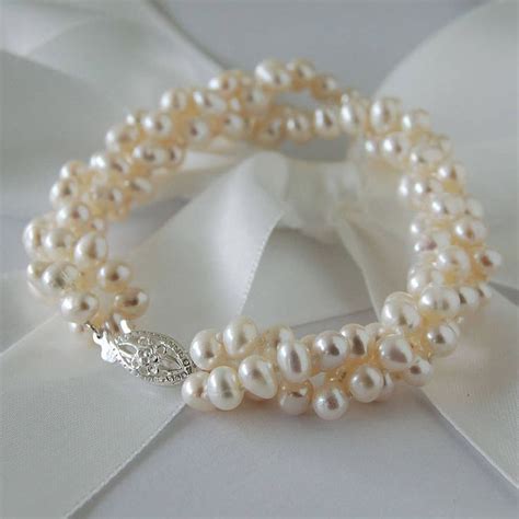 Multi Strand Pearl Bracelet By The Carriage Trade Company Pearls