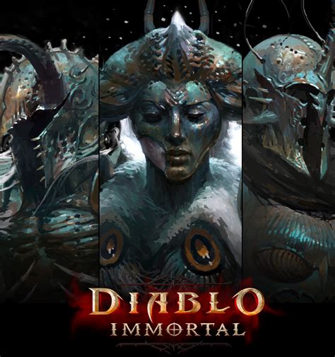 Artstation Diablo Immortal Bronze Cosmetics