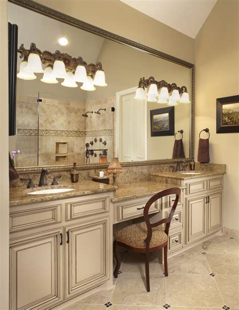 An emerging trend in kitchen and bathroom design, leathered granite countertops are beautiful, practical, and unique. Santa Cecilia Granite Bathroom Countertops Ideas