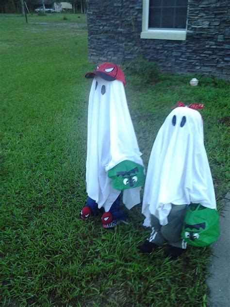 Ghost Trick Or Treaters Halloween Outdoor Decorations Halloween