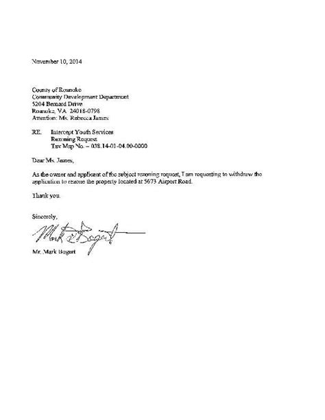Withdrawal Letter Request Certify Letter
