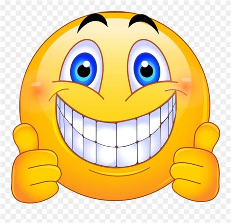 Emoji Feliz Png Emoticon Smile Clipart Funny Emoji Faces Smiley