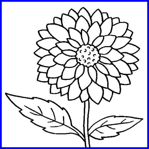 These flower coloring pages are an excellent way to teach little children about springtime and the basics of how things grow. Big Flower Coloring Pages at GetDrawings.com | Free for ...
