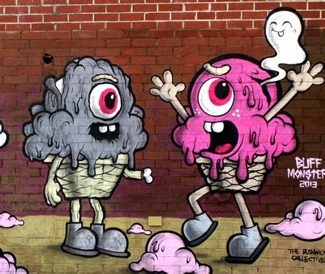 Buff Monster New Mural In New York City Usa Streetartnews