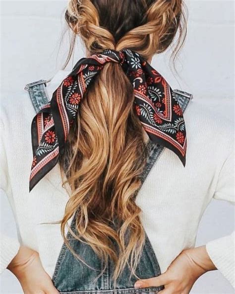 5 different ways to wear a scarf in braid hair head scarf styles for bad hair days and beyond