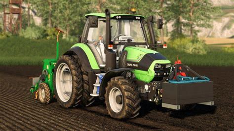 Fs19 Deutz Fahr 6120 6160 V 1000 Deutz Fahr Mod Für Farming