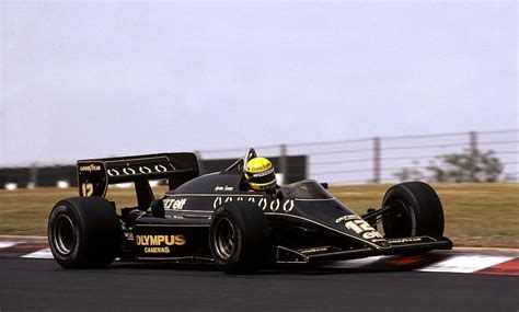 Ayrton Senna Jps Lotus Renault 97t 1985 British Grand Prix