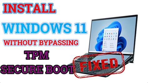 Install Official Windows 11 On Unsupported Pc Without Bypassing Tpm 2