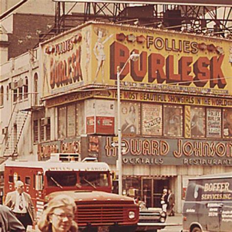 1960s Times Square Vintage Billboards Hojo Howard Johnsons Burlesk