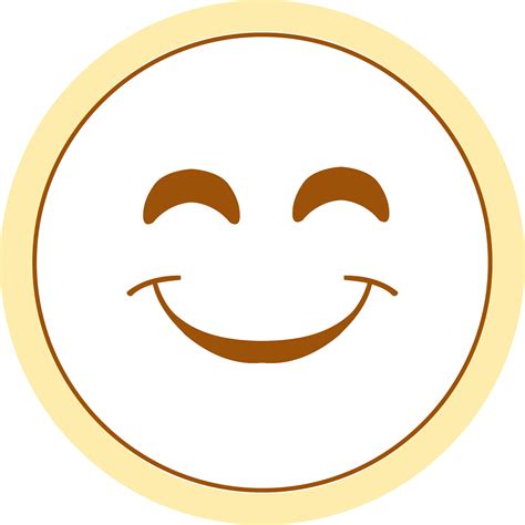 Very Happy Smiley Face Clipart Circle Png Download Full Size