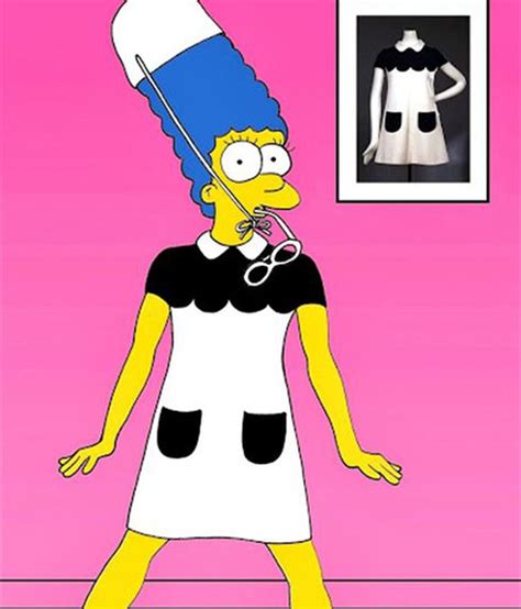 Marge Simpson Icono De Moda