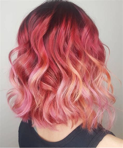 13 Vibrant Hair Colors Inspired By Fall Foliage Brit Co Vibrant