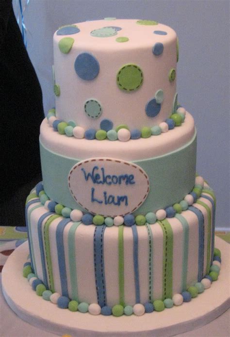 Send birthday wishes & birthday cakes for boys. Baby Cakes! | Baby shower cakes for boys, Baby shower ...