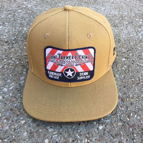 15oz Usa Duck Canvas Snapback Hat Embroidery Patch Hat Embroidery