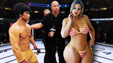 Ufc Bruce Lee Vs Andrea Vasile Curvy Model Ea Sports Ufc