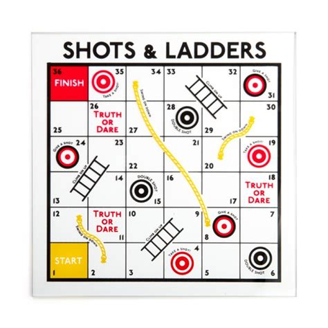 Shooters And Ladders Drinking Game Dadshop