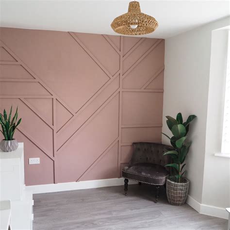 30 Geometric Accent Wall Diy