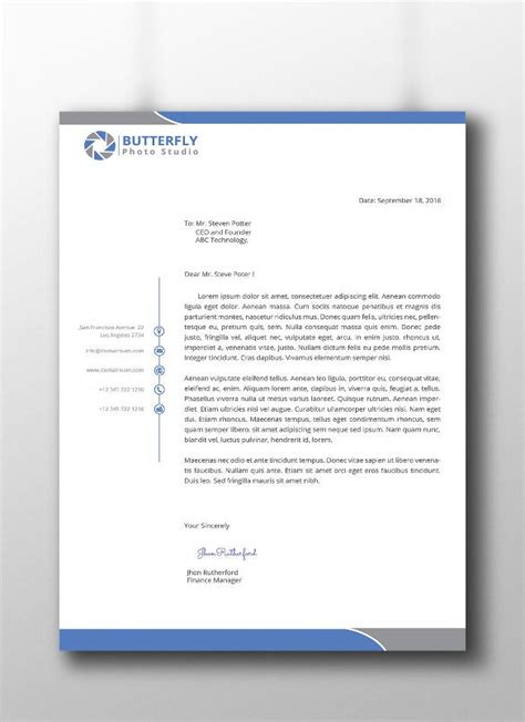 Available for pc, ios and android. 30+ Professional Letterhead Templates - Free Word, PSD, AI ...