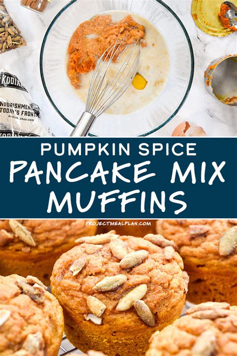 Pumpkin Spice Pancake Mix Muffins Project Meal Plan