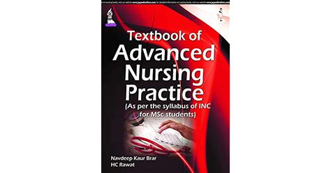 Textbook Of Advanced Nursing Practice By Navdeep Kaur Brar