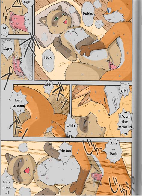 Rule 34 Anthro Canine Comic Dialogue Duo English Text Female Fox Male Mammal Manga Mikaduki
