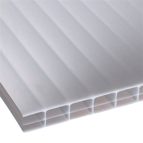 16mm Opal Triplewall Polycarbonate Sheet 980mm - Roofing Ventilation