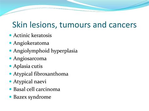 Ppt Skin Lesions Benign And Malignant Powerpoint Presentation Free