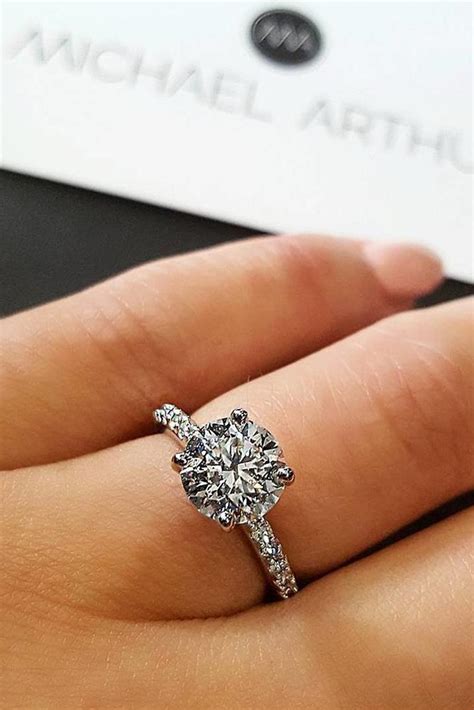 Everything was to our satisfaction. 27 Simple Engagement Rings For Girls Who Love Classic | Oh ...