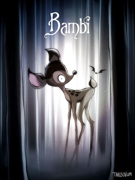 If Disney Movies Had Been Directed By Tim Burton Demilked