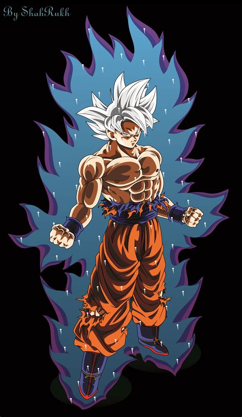 Full Body Goku Mastered Ultra Instinct Drawing The New Art
