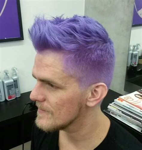 Purple Hair By Douglas Linhares Men Color Purple