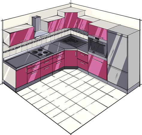 5 Kitchen Layouts Using L Shaped Designs
