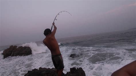 Pesca De Jureles En Puerto Escondido Youtube