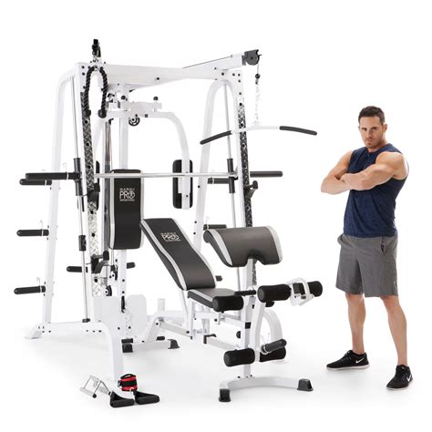 Marcy Diamond Smith Cage Workout Machine Total Body Training Home Gym System