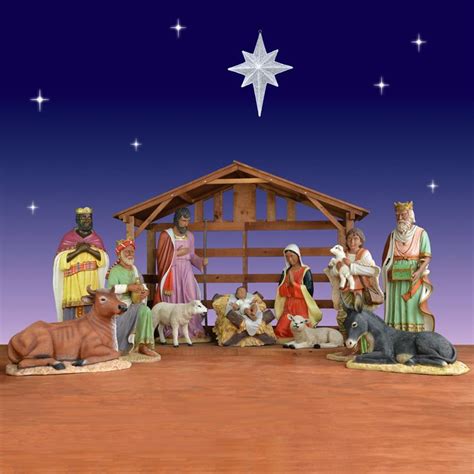 Outdoor African American Nativity Outdoor Nativity Nativity Stable