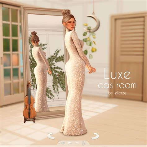 Cas Default Luxe Ellcrze On Patreon Sims 4 Dresses Sims 4 Cas