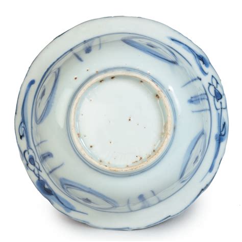 A Chinese Blue And White Kraak Porselein Bowl B B