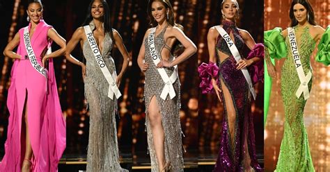 Favorites 71st Miss Universe Preliminary Evening Gown Competition