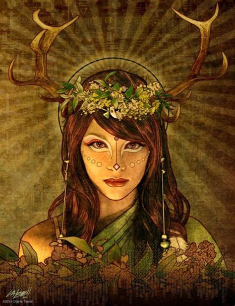 Pagan Creations Celtic Goddess Goddess Art Celtic