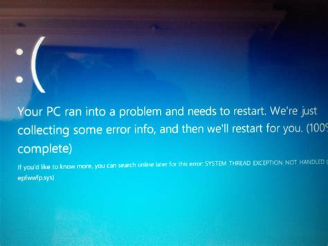 Your Pc Ran Into A Problem A Need To Restart Page On Windows 10