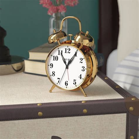 Twin Bell Alarm Clock Alarm Clock Vintage Alarm Clocks Clock