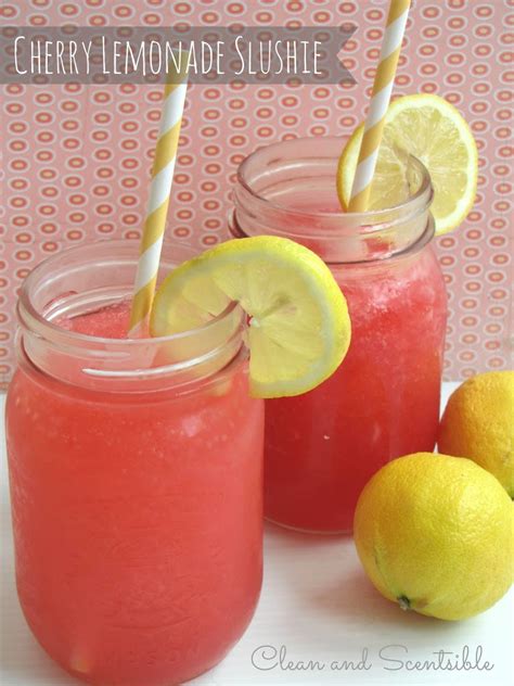 Cherry Raspberry Lemonade Slushie Clean And Scentsible