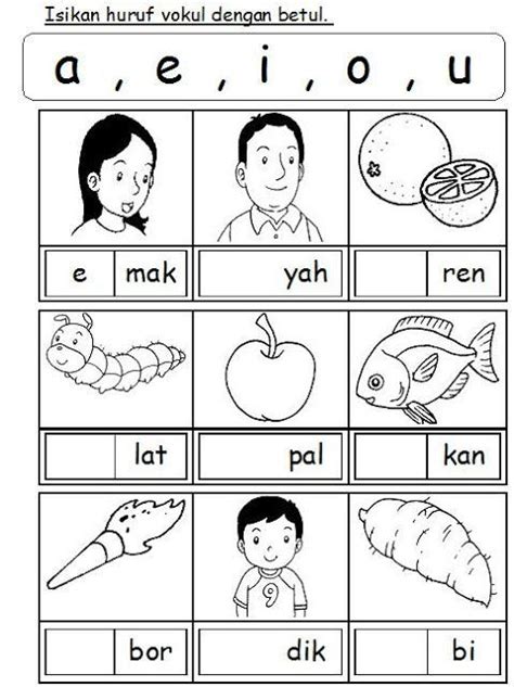 Bahasa melayu online activity for grade 1. BAHASA MELAYU PRA SEKOLAH - Google Search | Things to Wear ...