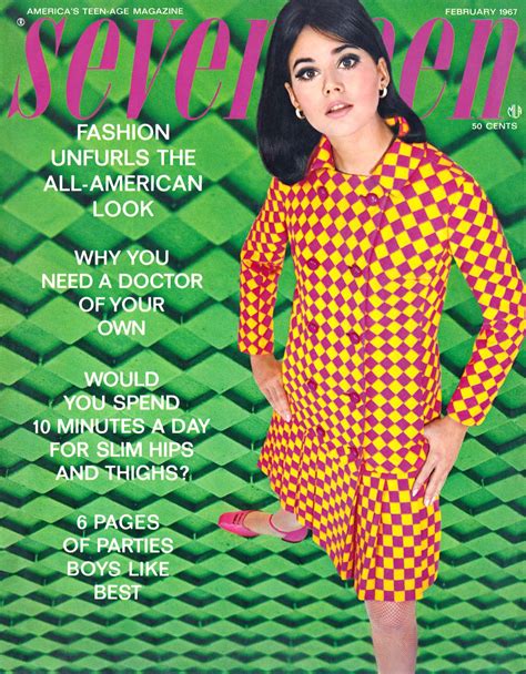 Seventeen Cover February 1967 Vintage Teens Fashion Colleen Corby