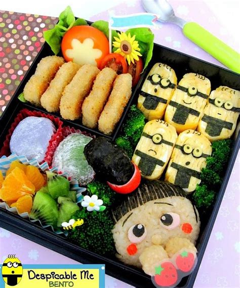 Minions Bento Box Its Zo Fluffy Kawaii Bento Cute Bento Kawaii Food