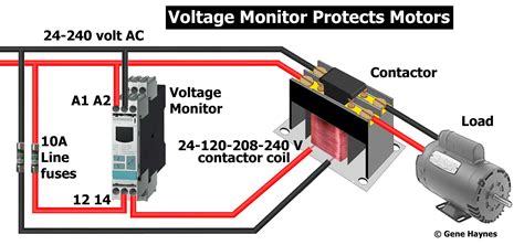 The first input is for the contactor coil which generates the magnetic force required to close the contacts. 240 Volt Contactor Wiring Diagram | Wiring Diagram